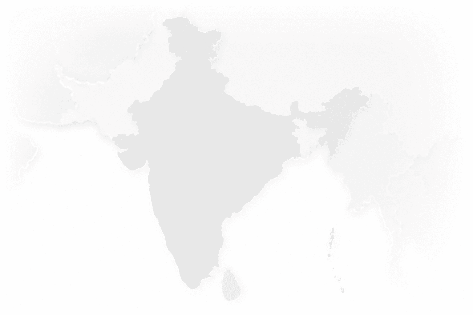 Map of India highlighting the states where WanX Infra operates